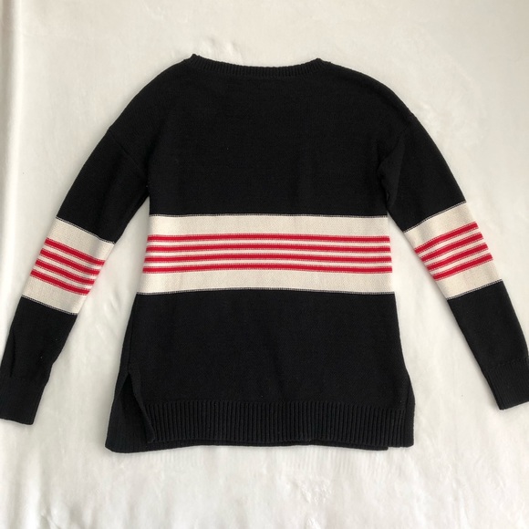 ‼️ LAST CHANCE ‼️Ann Taylor Cotton Sweater with stripes - Picture 3 of 4